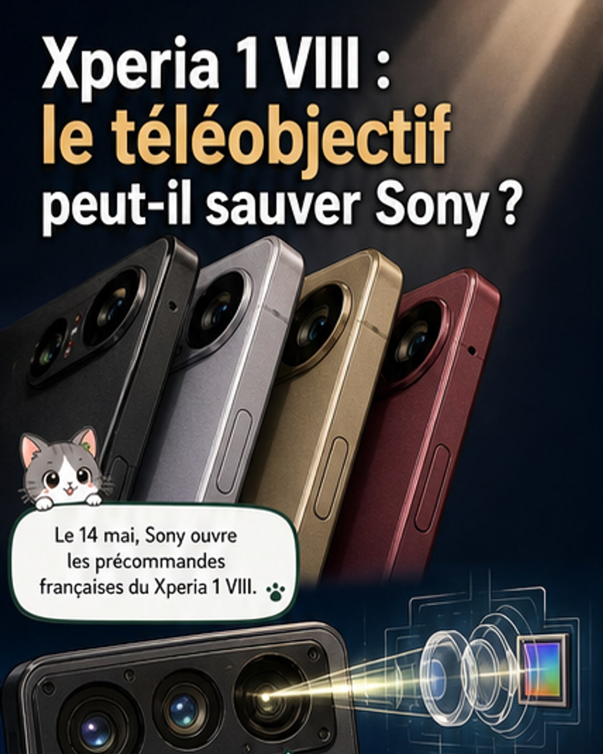 Sony dévoile son Xperia 1 VIII