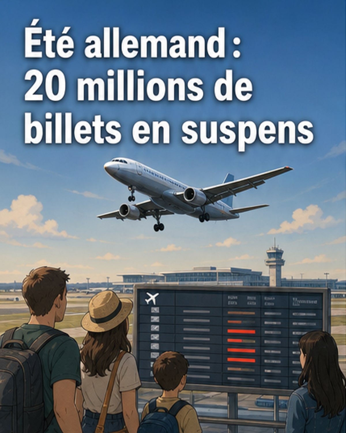 Jusqu’à 20M de voyageurs menacés en Allemagne