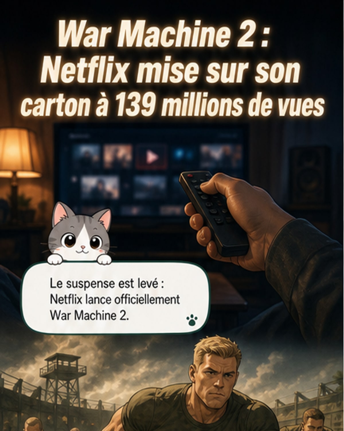 Netflix lance War Machine 2