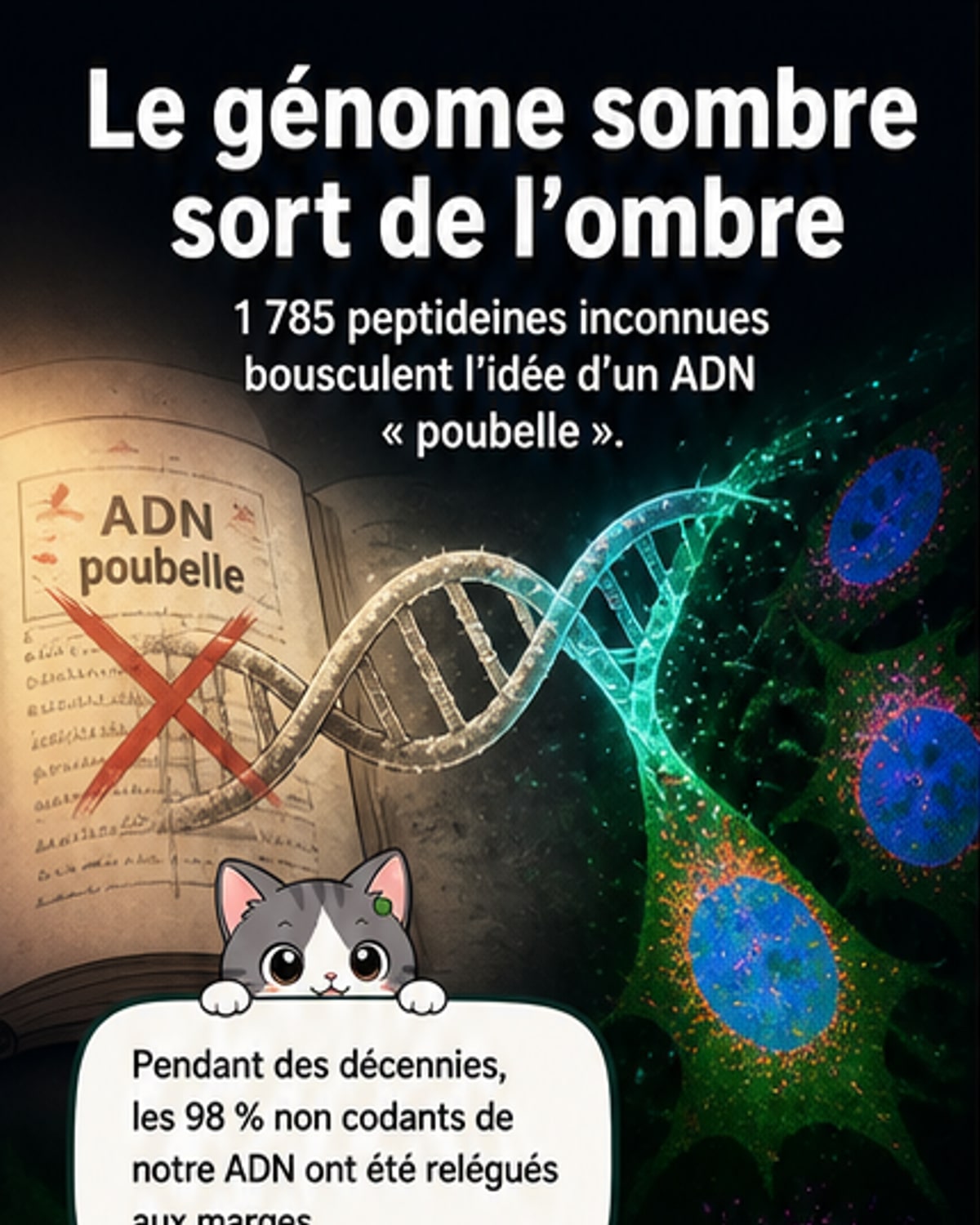 Le génome sombre dévoilé