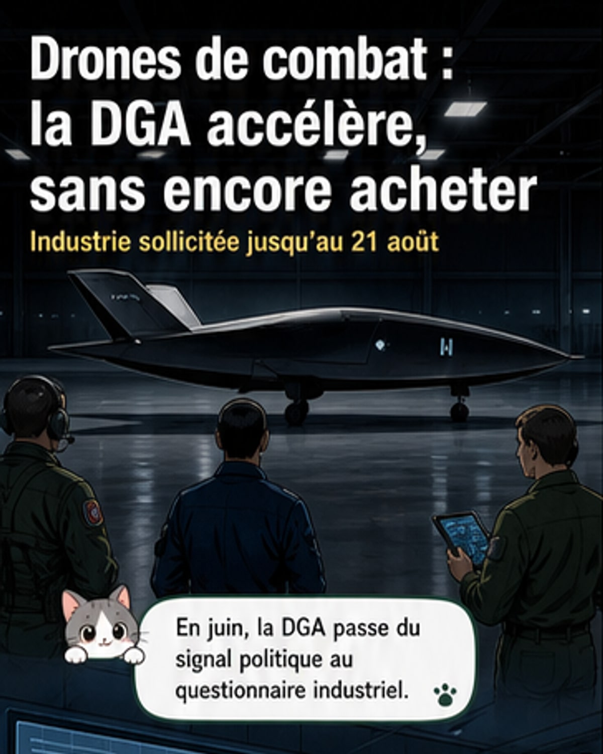 La France prépare ses drones de combat collaboratifs