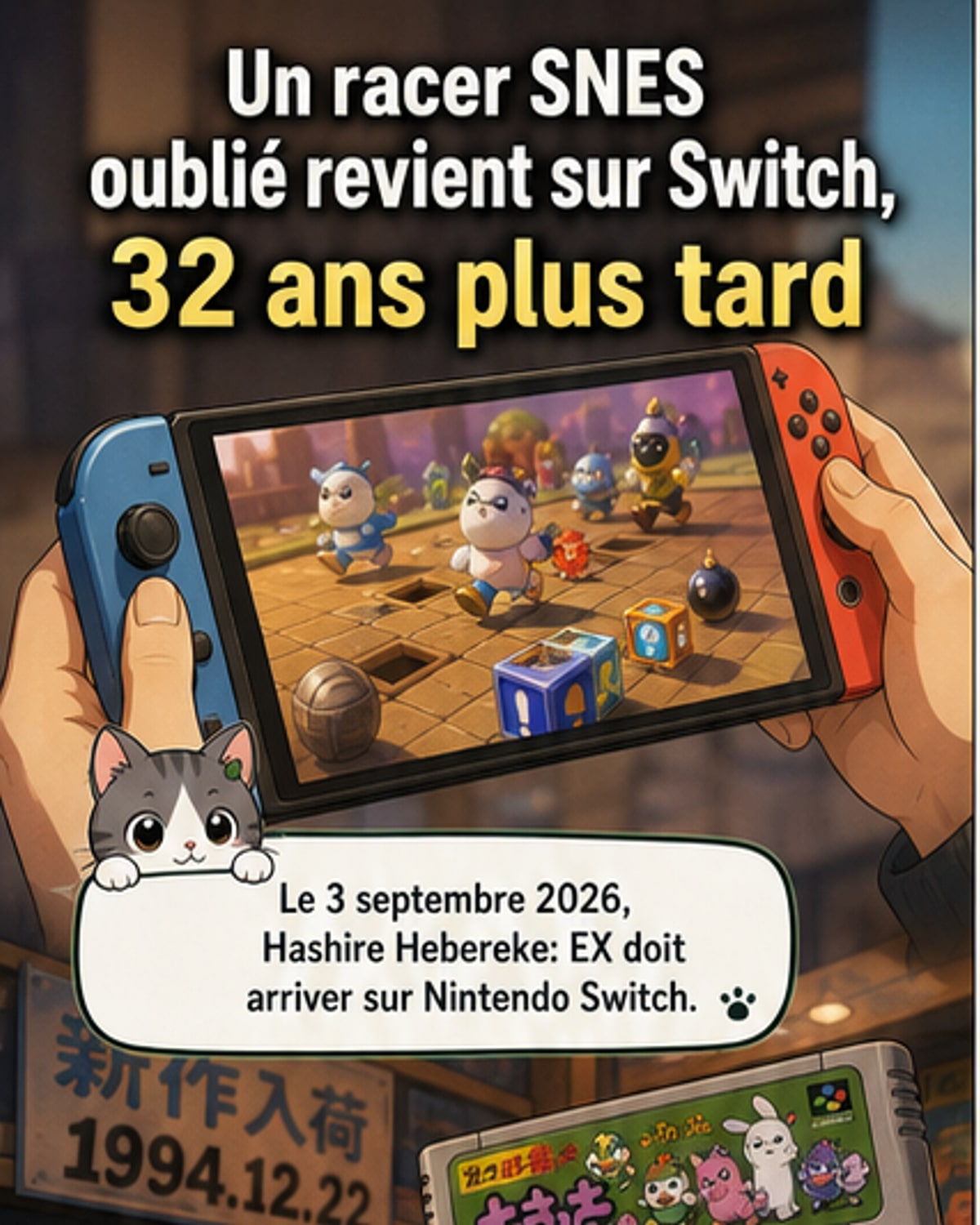 Un jeu SNES oublié revient en 2026