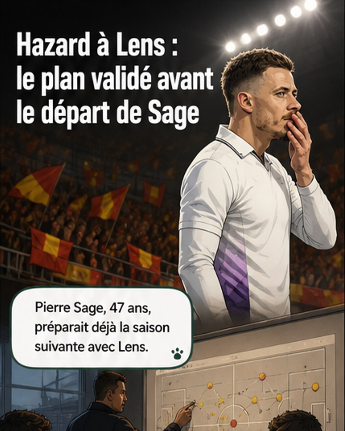 Hazard près de Lens malgré le départ de Sage