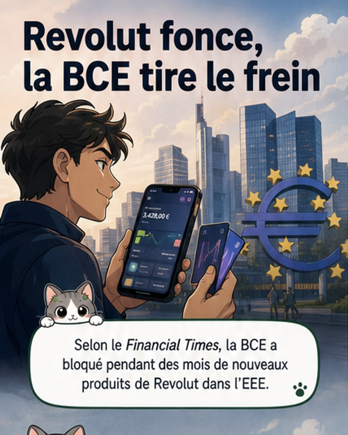 La BCE freine Revolut sur la vitesse