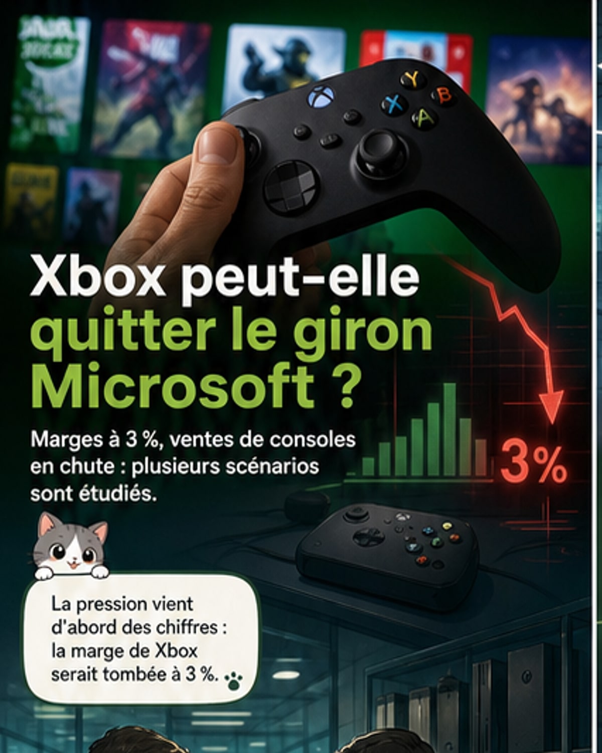 Microsoft face à une refonte radicale de Xbox