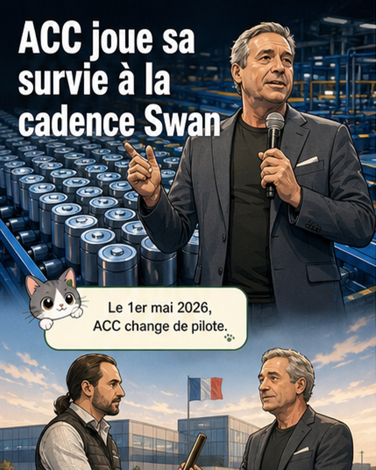 Un nouveau patron pour sauver les batteries françaises