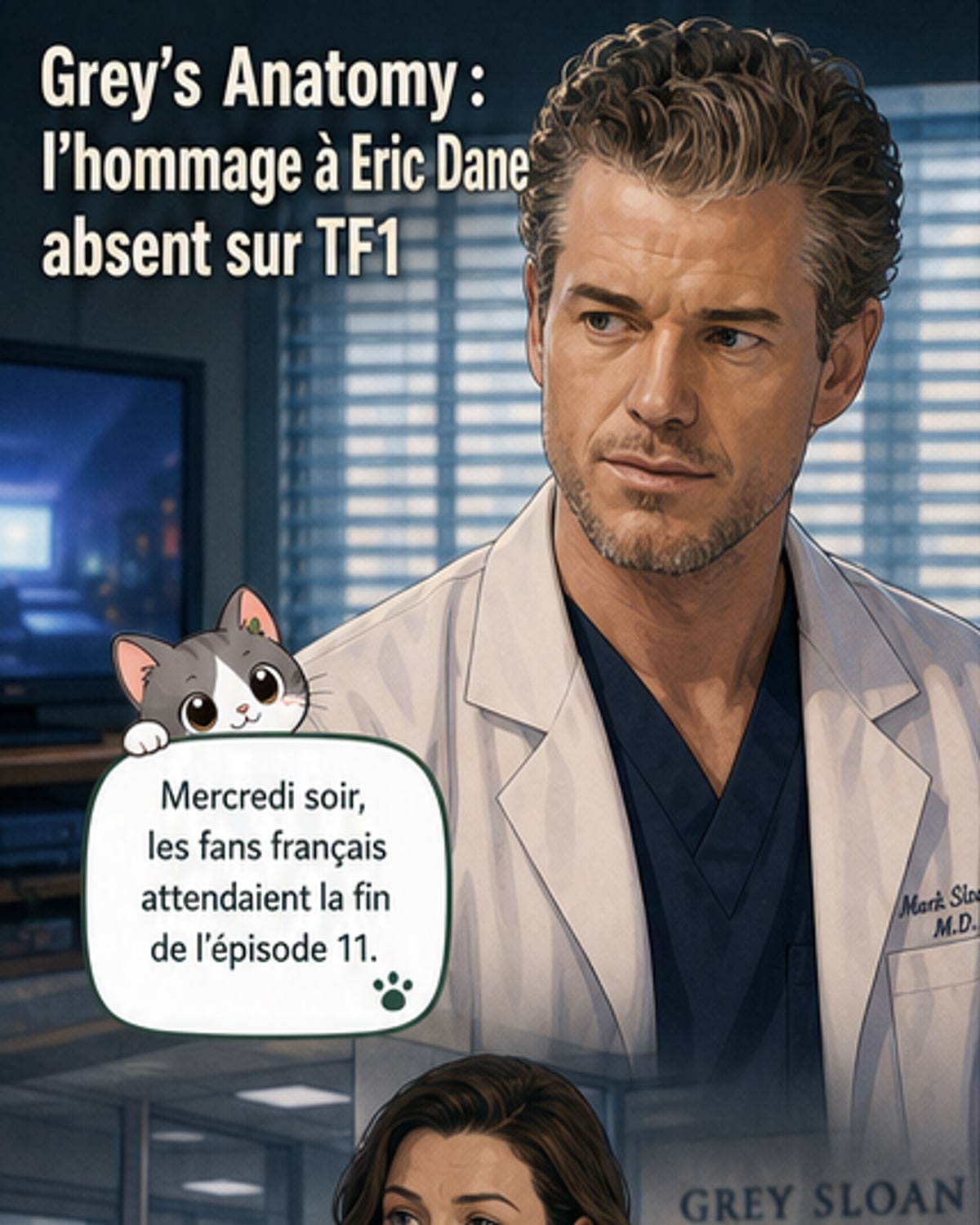 Hommage à Eric Dane : pourquoi TF1 l’a coupé