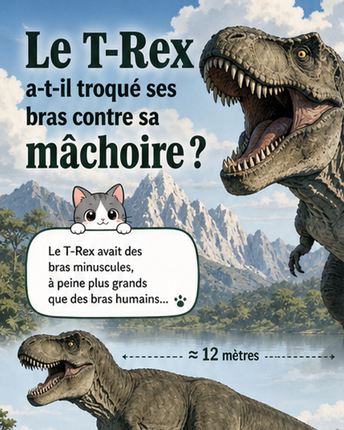 Pourquoi le T-Rex avait de si petits bras
