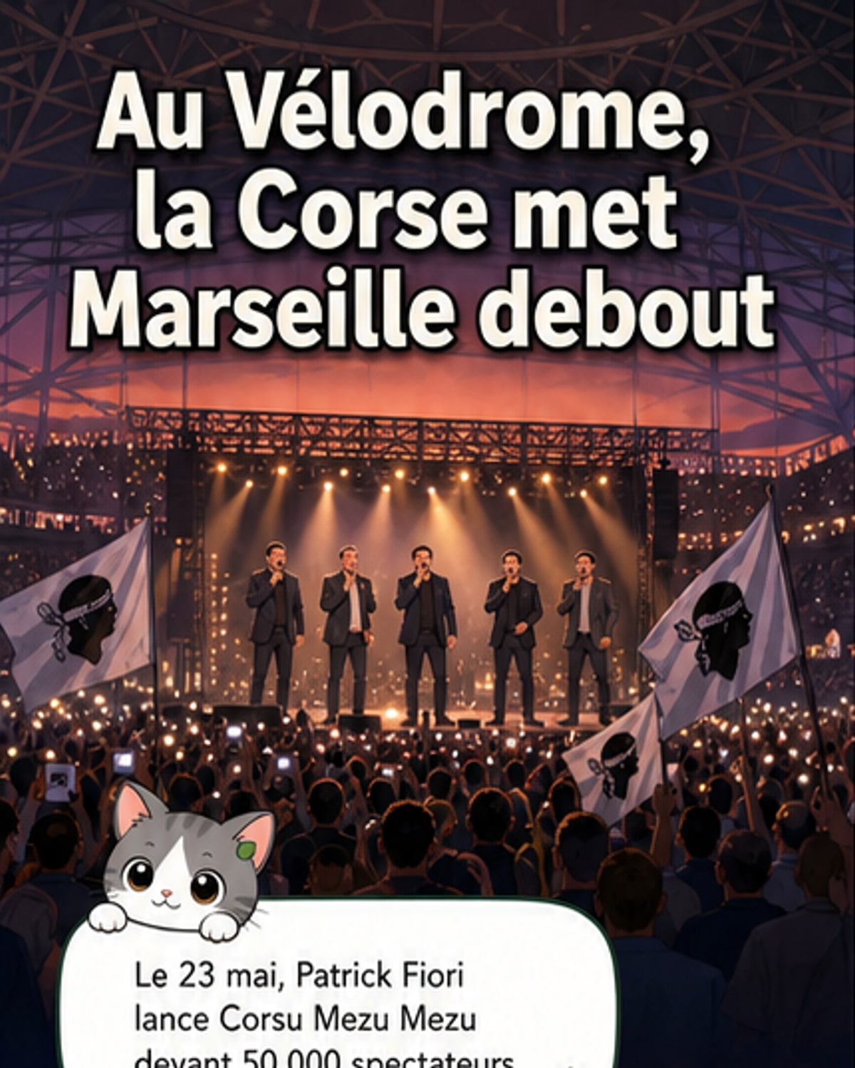 La Corse résonne au Vélodrome