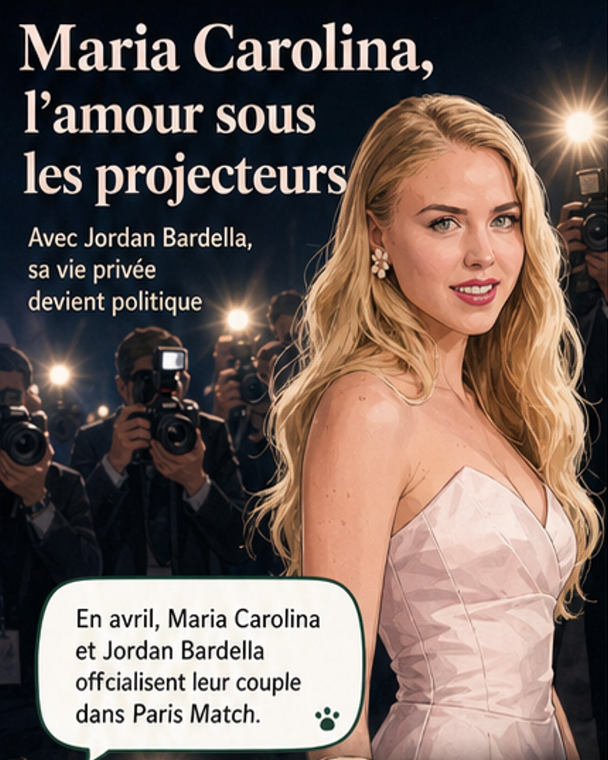 Une princesse et un homme politique ensemble