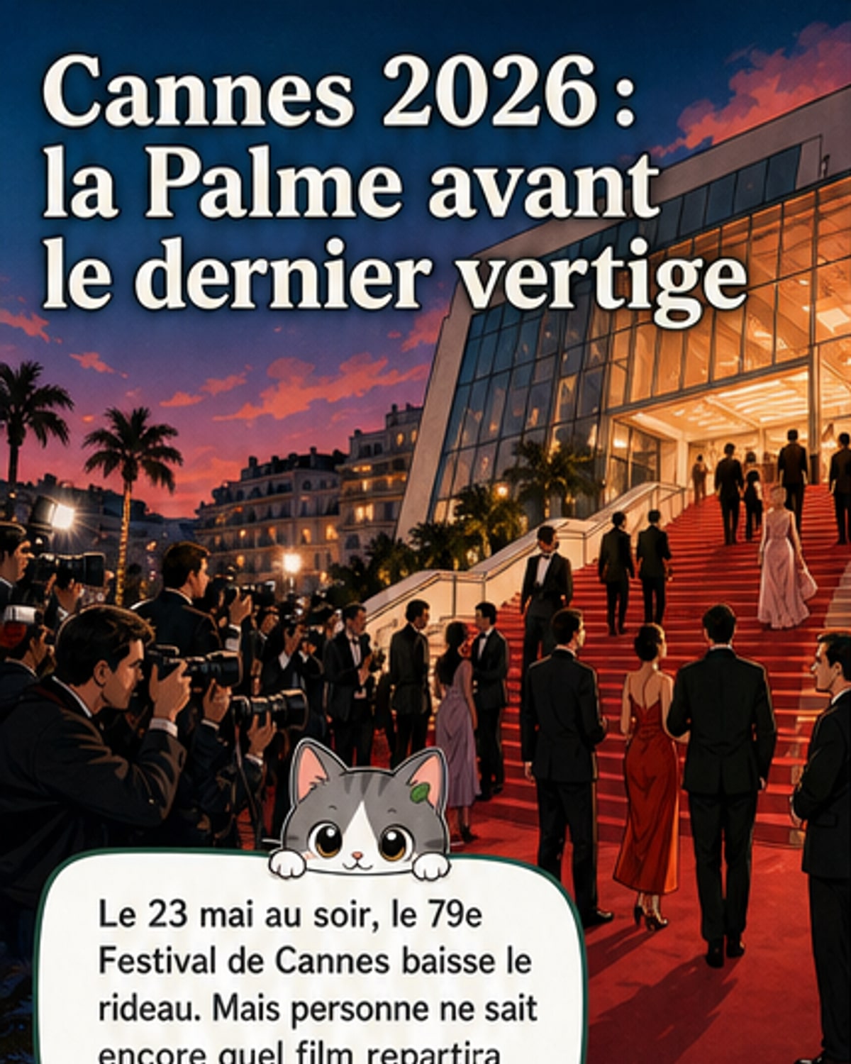 Cannes 2026 : qui pour la Palme d’or ?