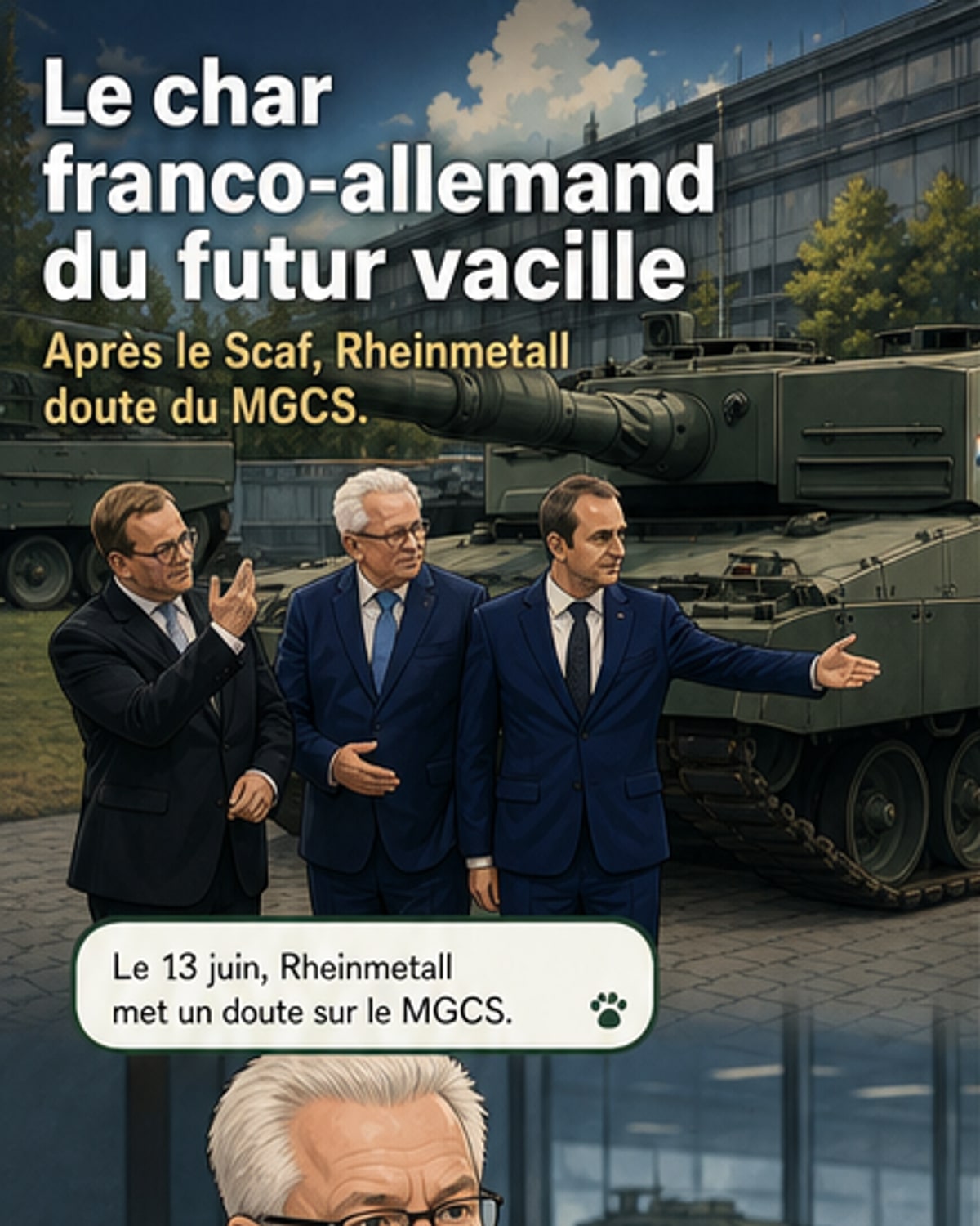 Un retrait français du MGCS en vue ?