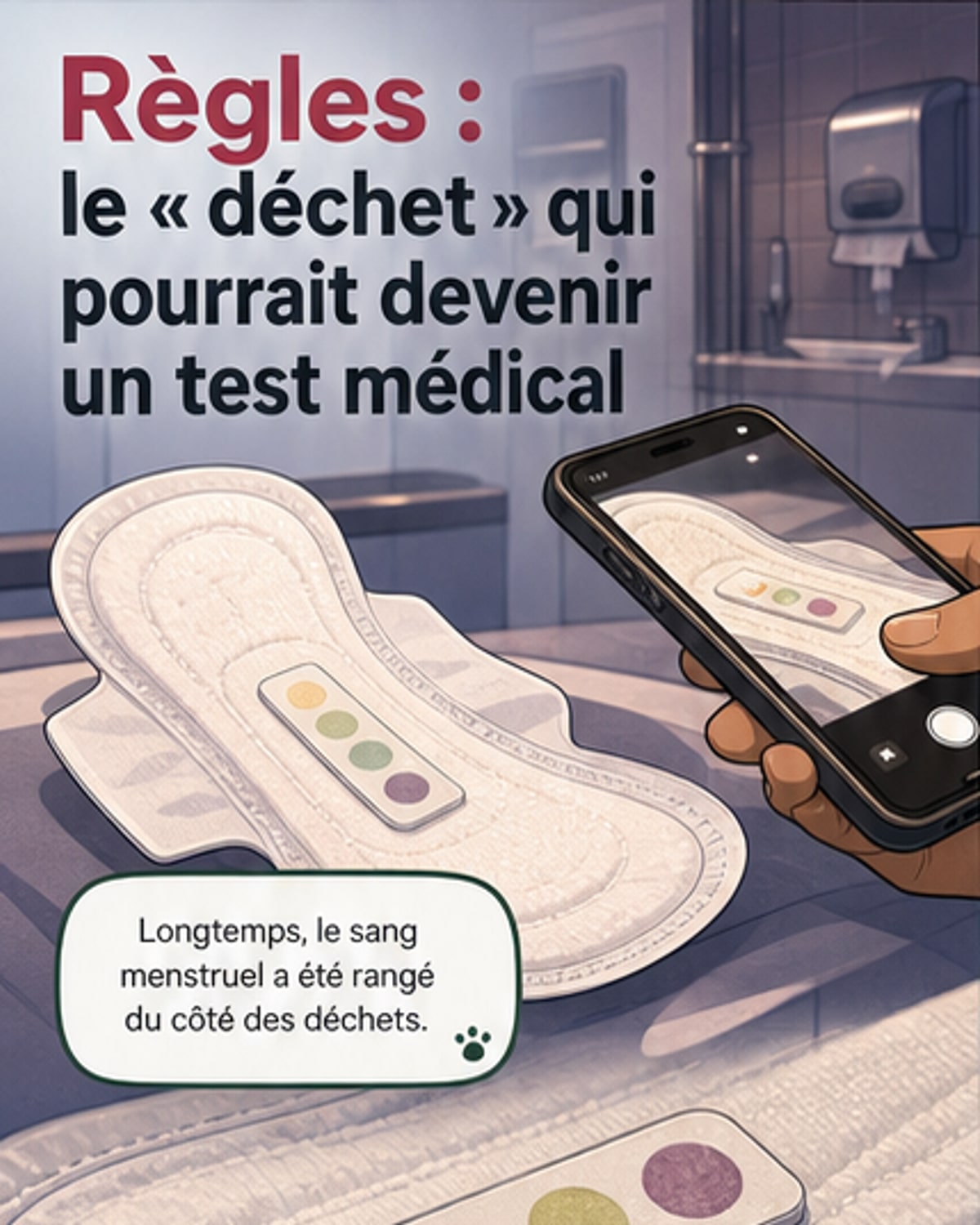 Votre sang menstruel devient un allié santé