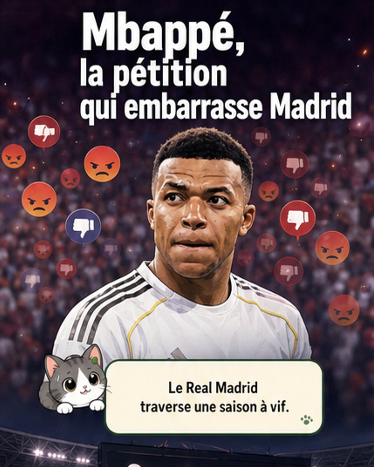 Une pétition contre Mbappé récolte 4 millions de signatures