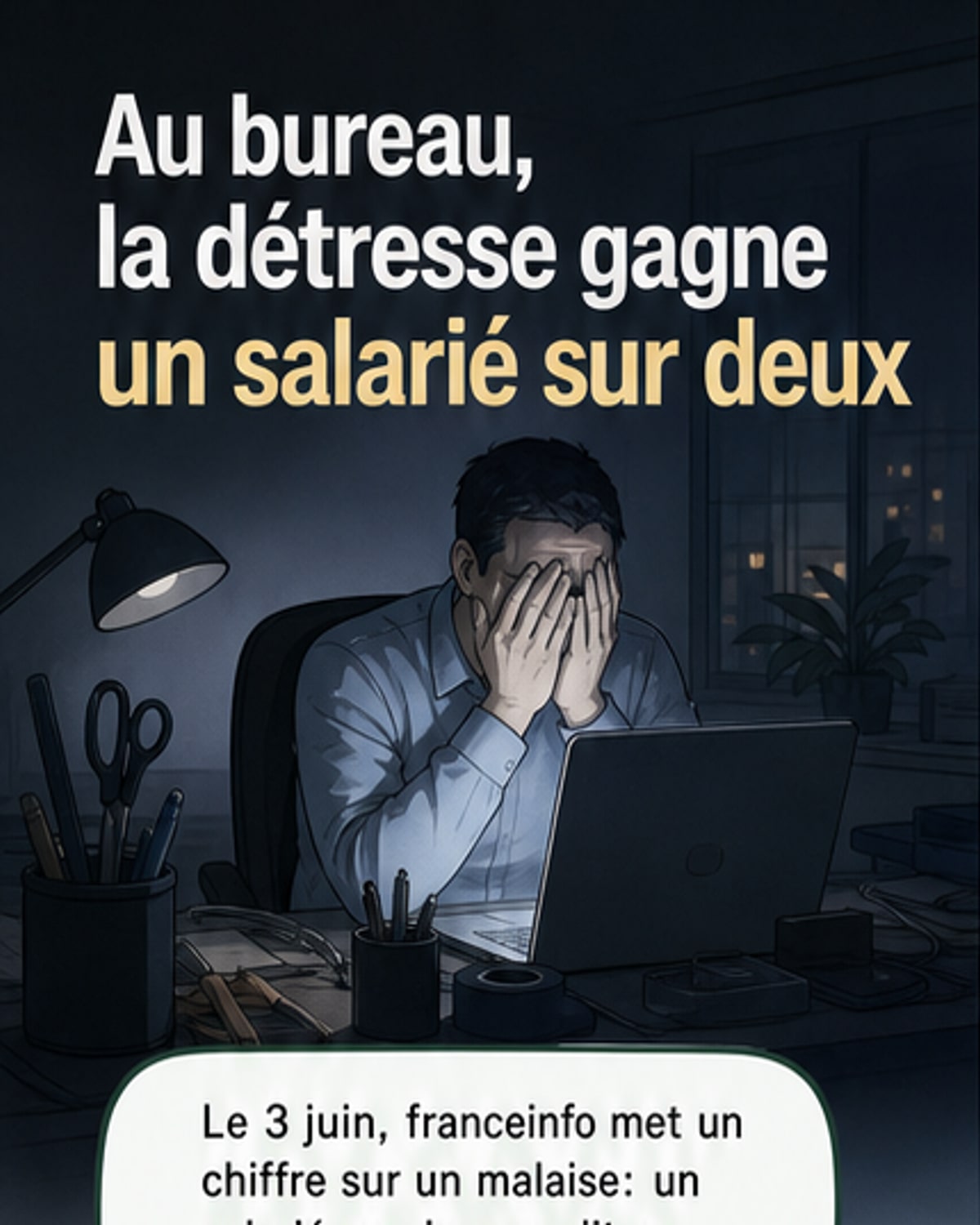 Un salarié sur deux en souffrance