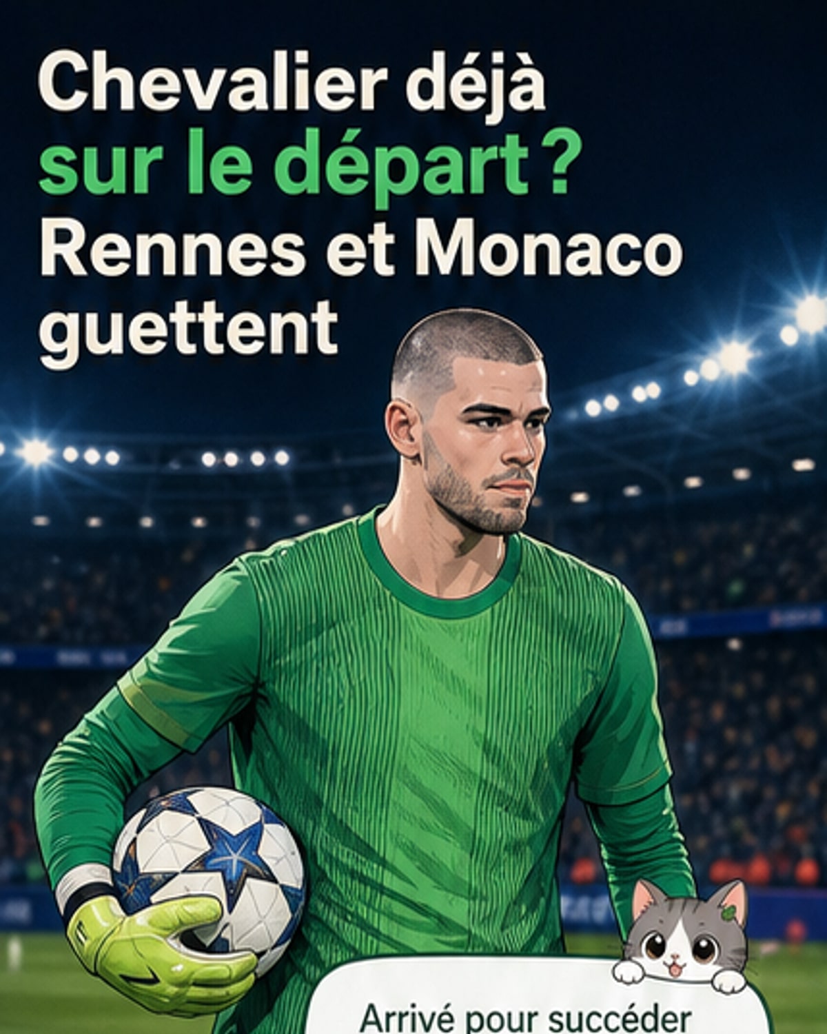 Rennes et Monaco veulent Chevalier