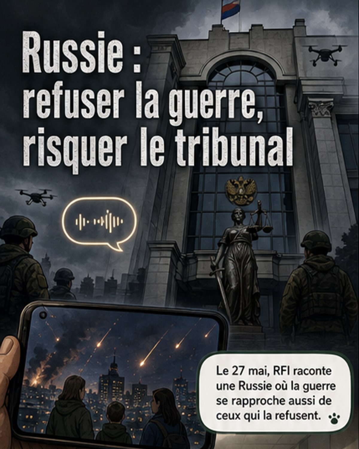 Refuser la guerre en Ukraine, à quel prix en Russie ?