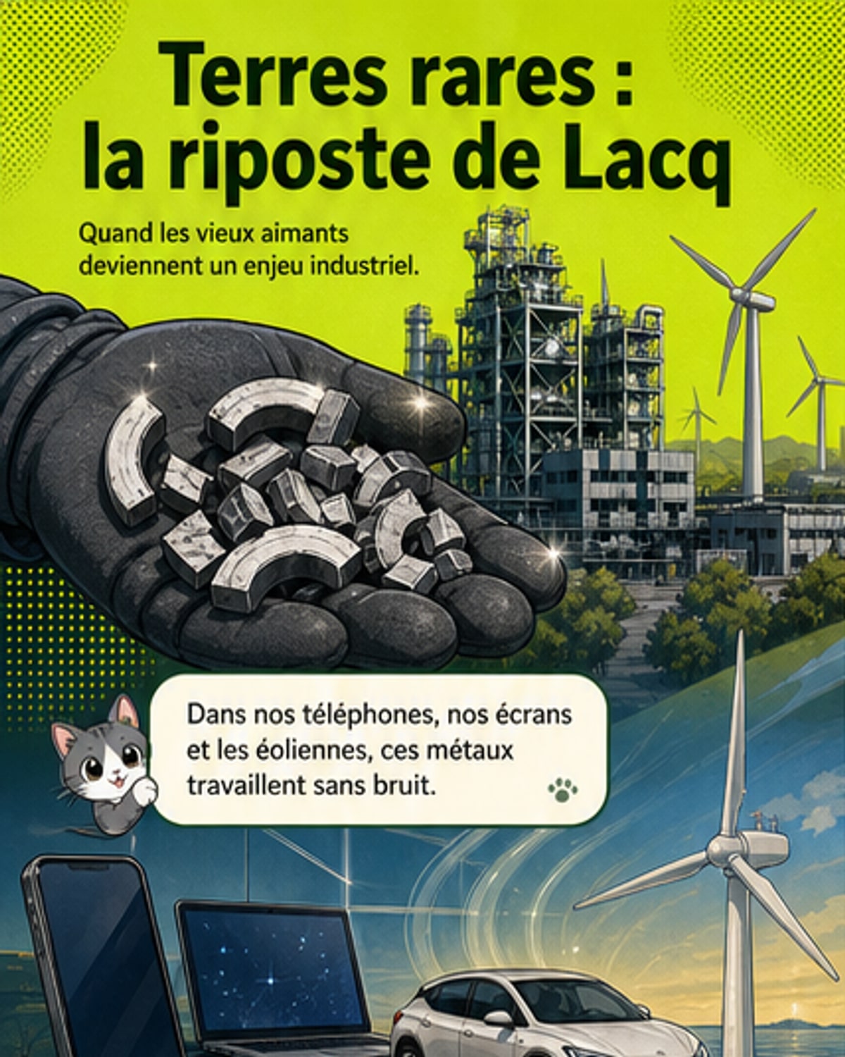 La France lance sa vallée des aimants