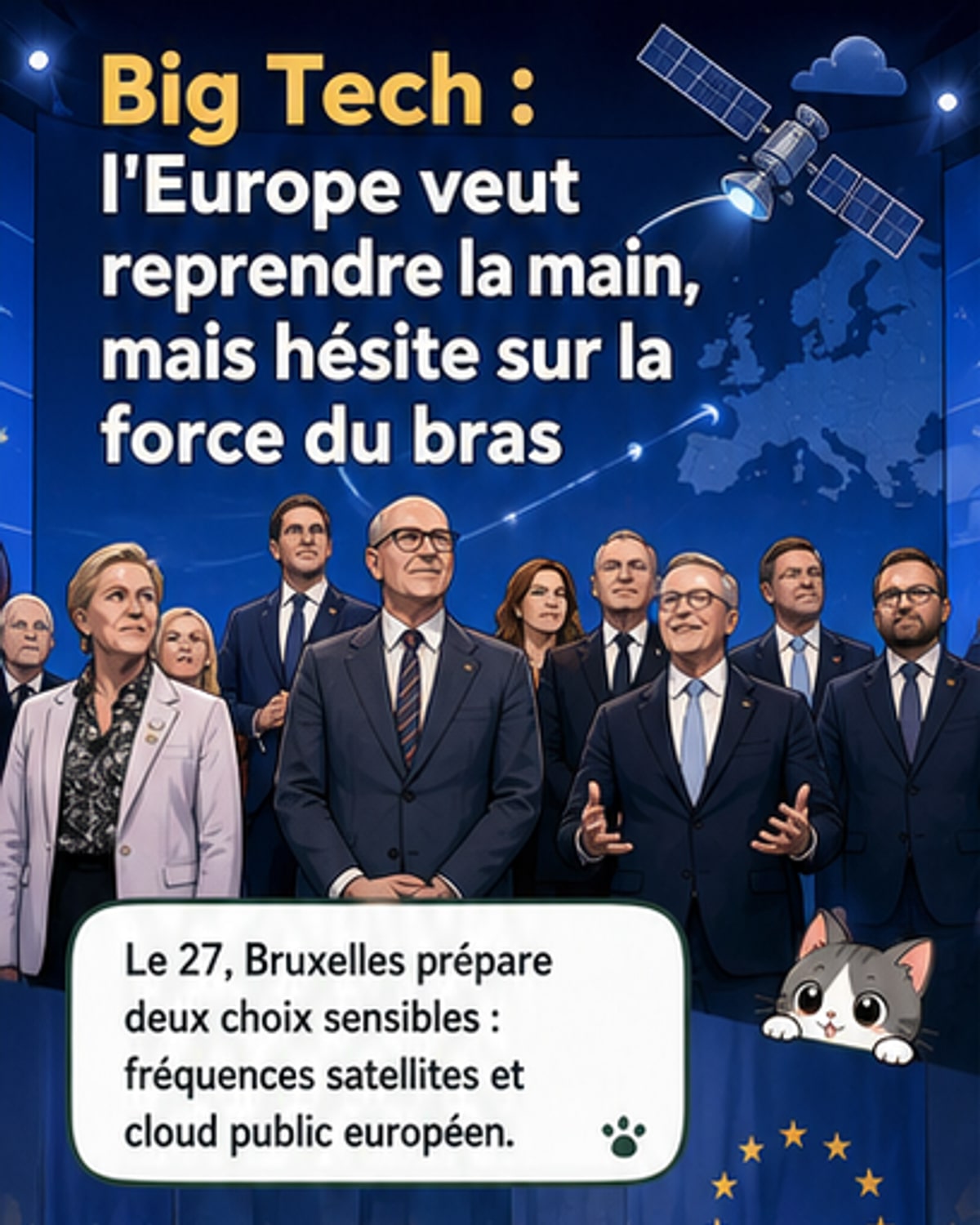 L'Europe face à ses divisions sur les Big Tech