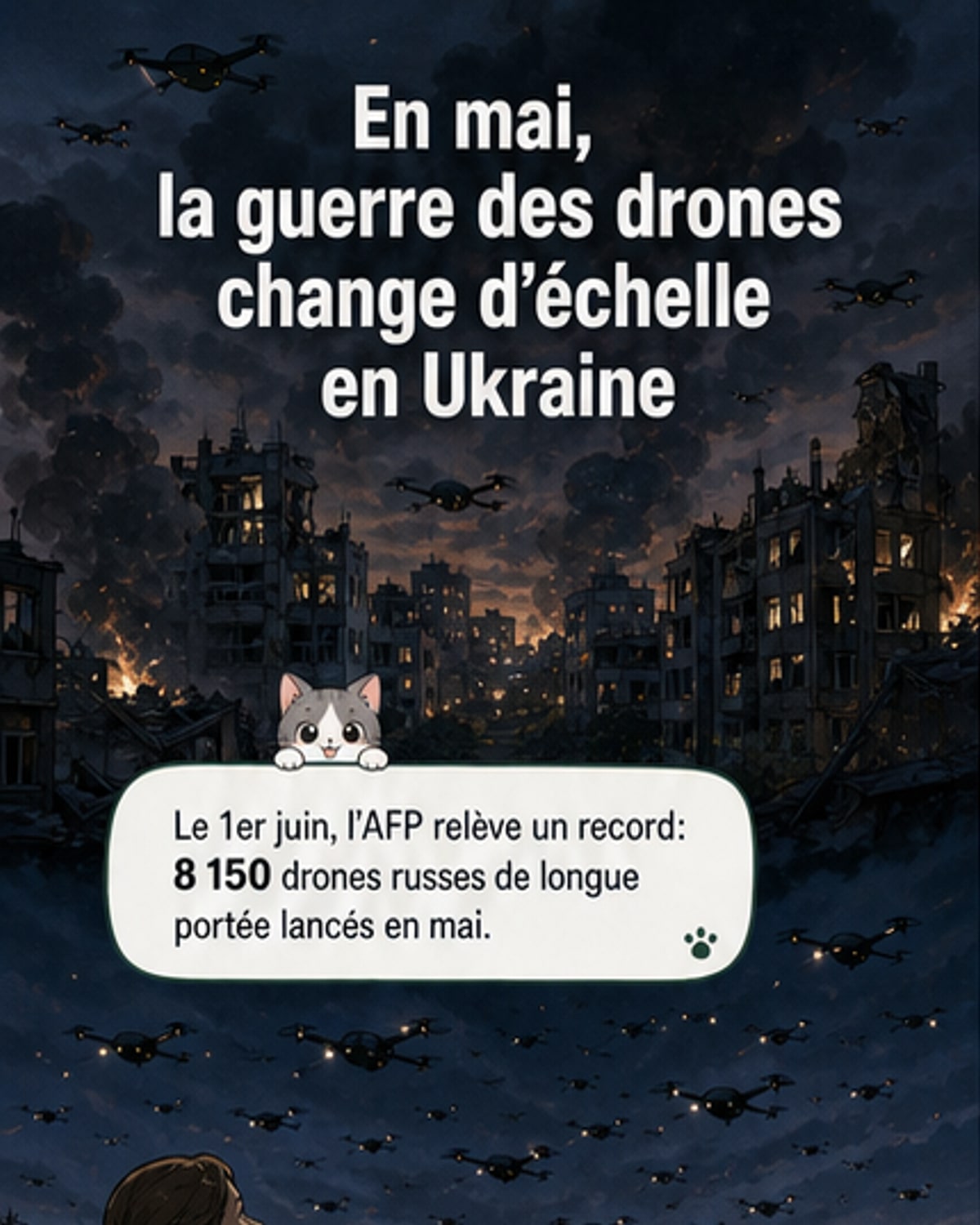 8 150 drones lancés en un mois