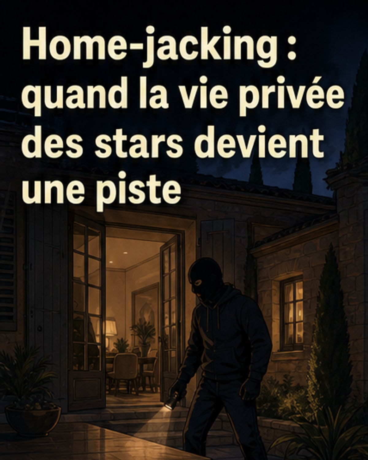 Home-jacking : les stars visées