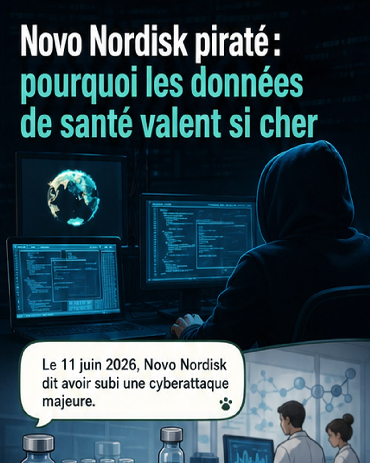 Une cyberattaque cible Novo Nordisk