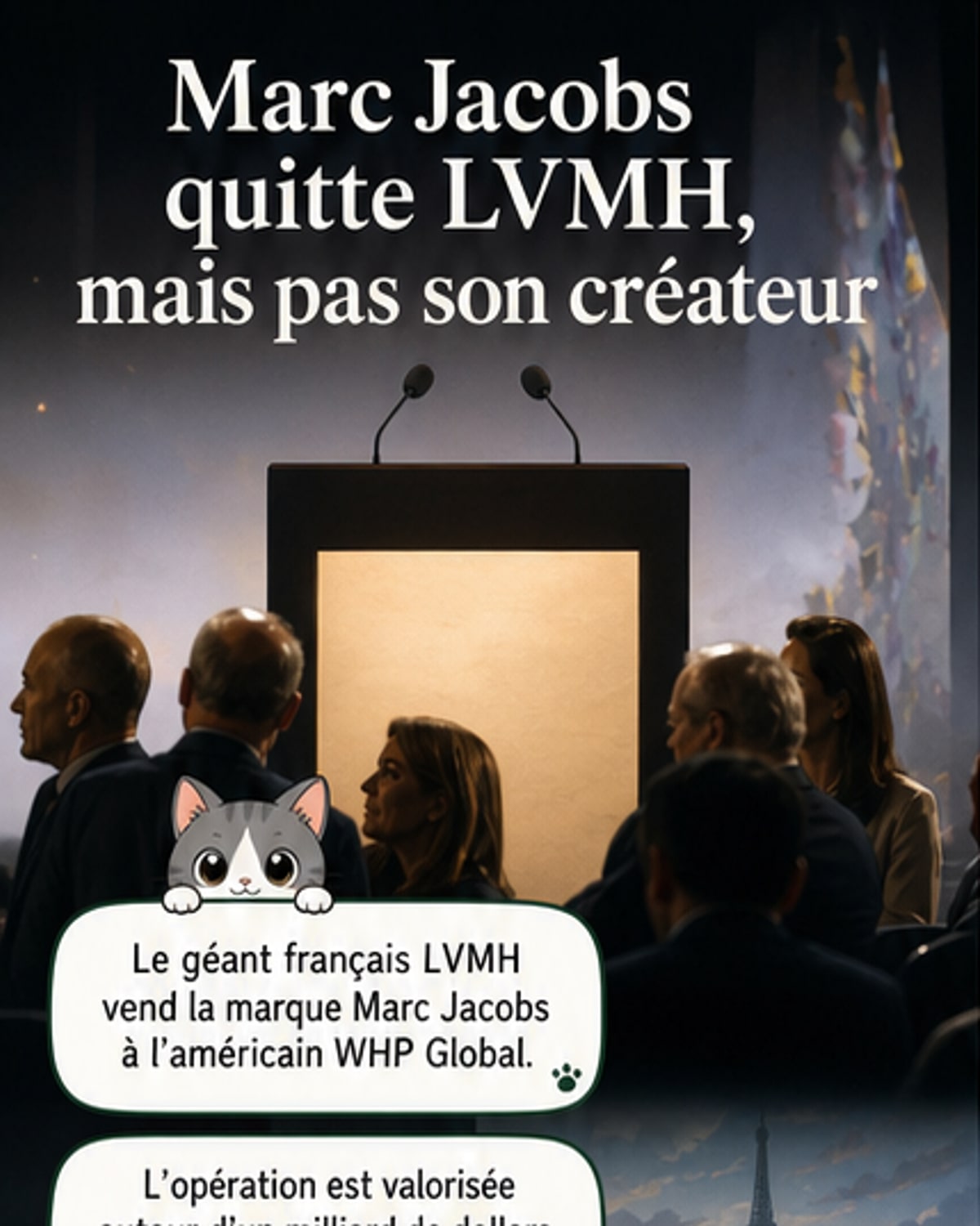 LVMH vend Marc Jacobs à WHP Global