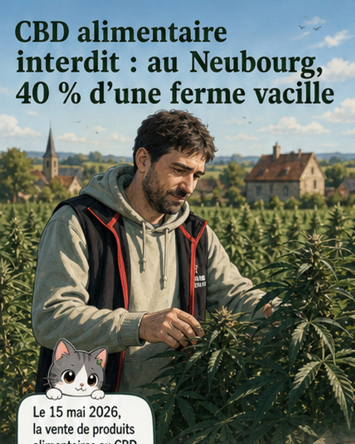 Interdiction du CBD dans l’alimentaire