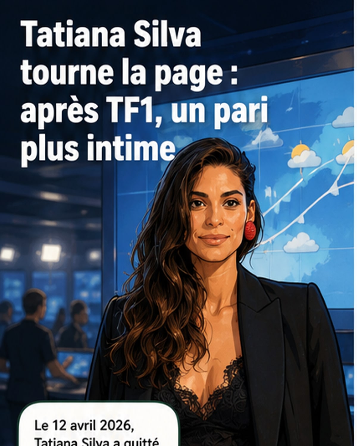 Tatiana Silva quitte TF1 pour un nouveau départ