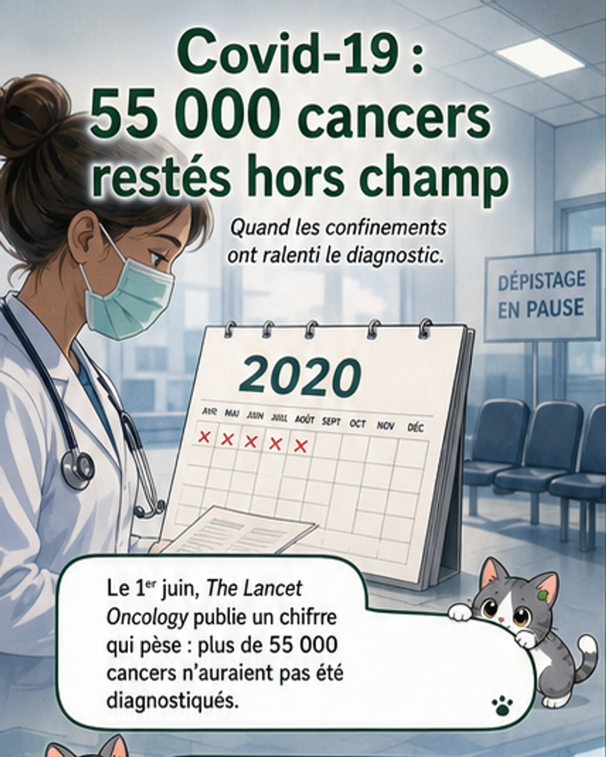 55 000 cancers passés sous silence