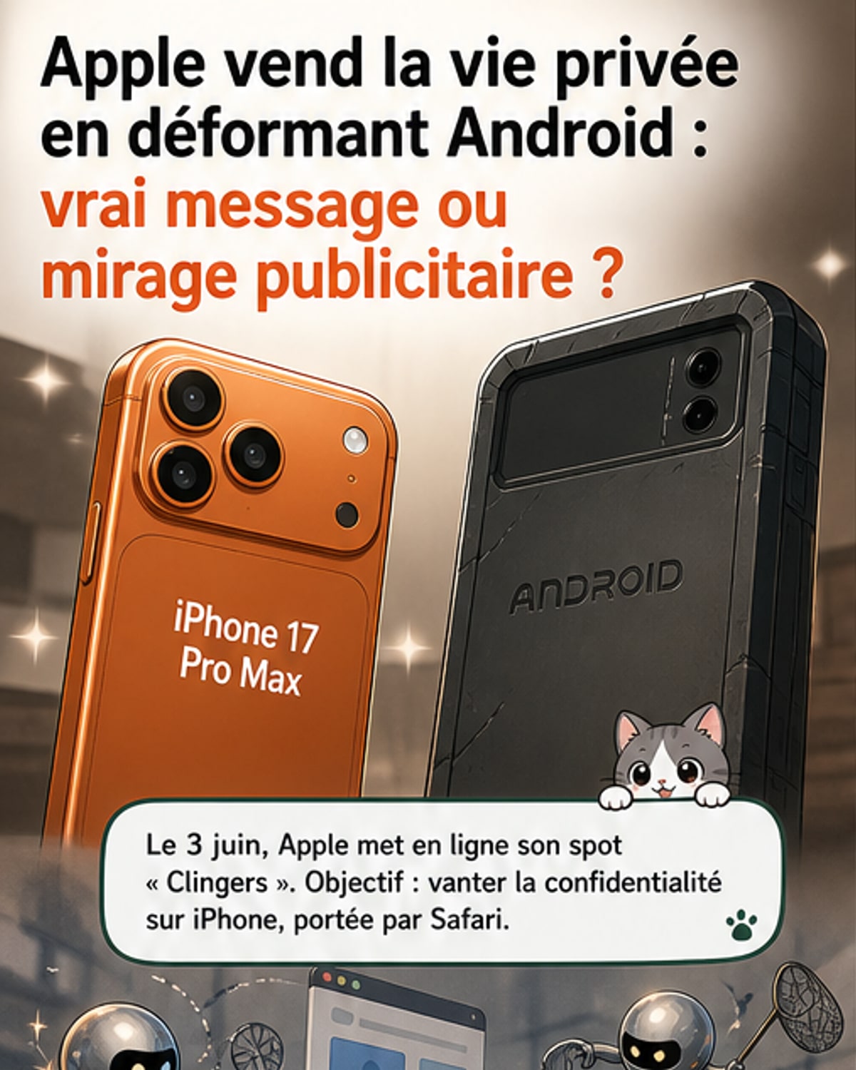 Apple moque un Android «imaginaire»