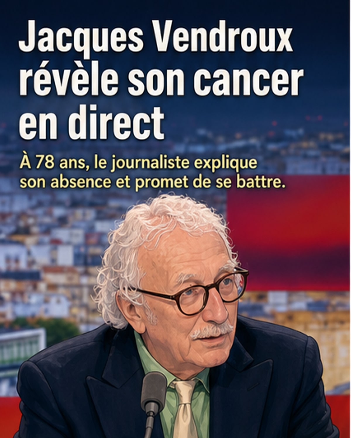Jacques Vendroux révèle son cancer
