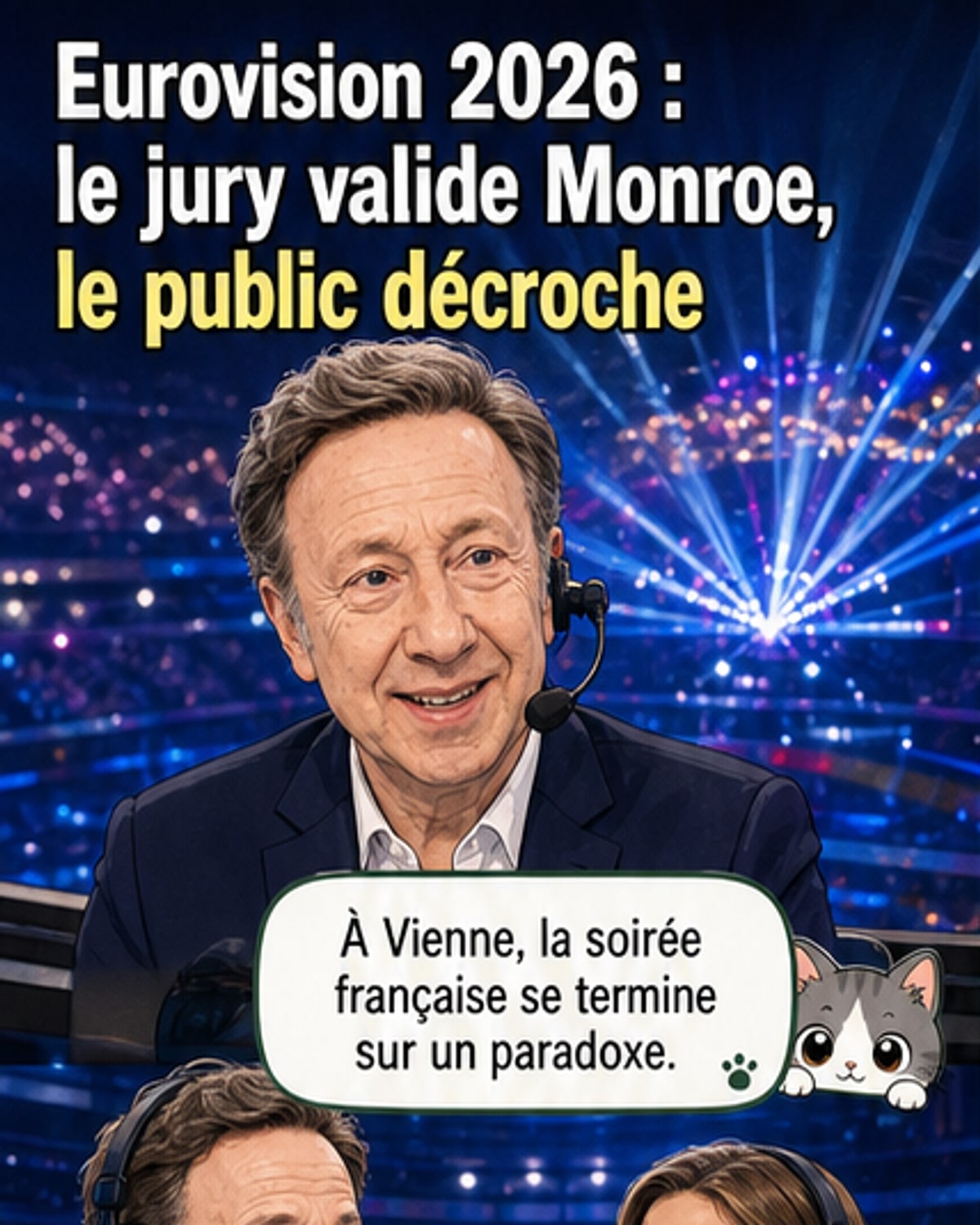Monroe 11e à l'Eurovision : la réaction de Bern