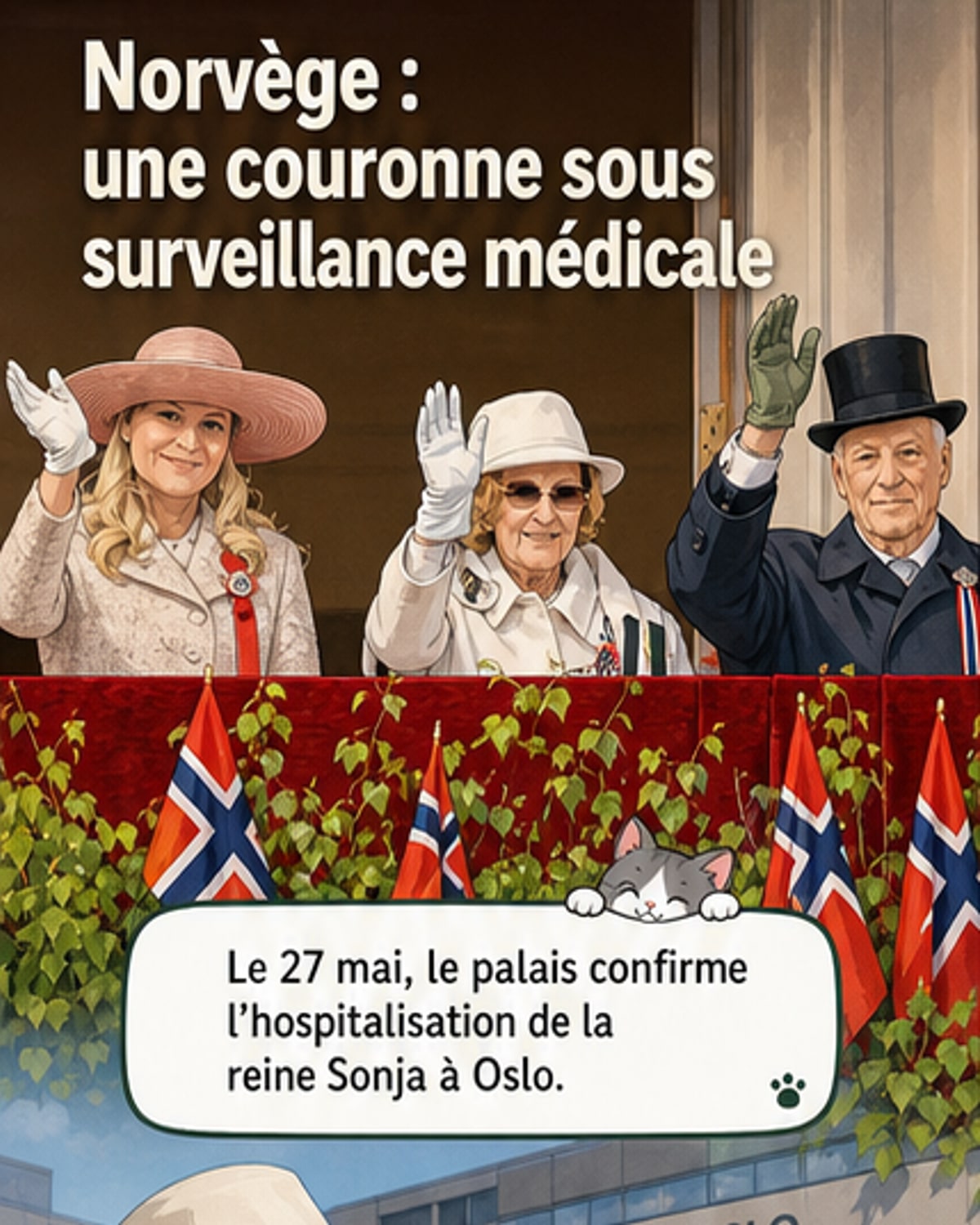 Santé fragile des rois de Norvège