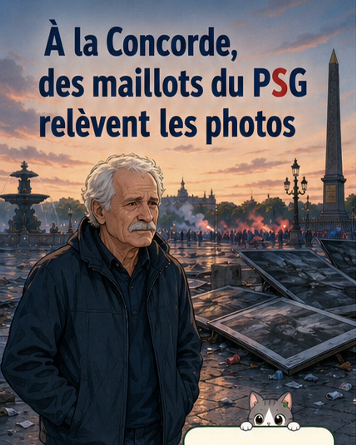 Un geste fort après le sacre du PSG