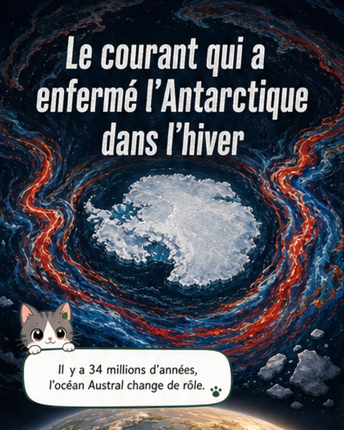 Un courant a plongé la Terre dans le froid
