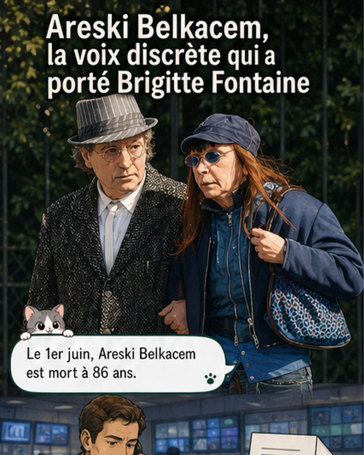 Mort d’Areski Belkacem, âme musicale de Brigitte Fontaine