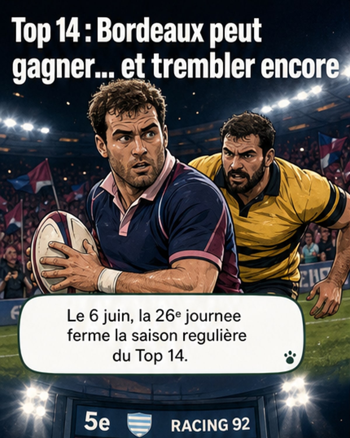 Top 14 : la course au Top 6 s'emballe