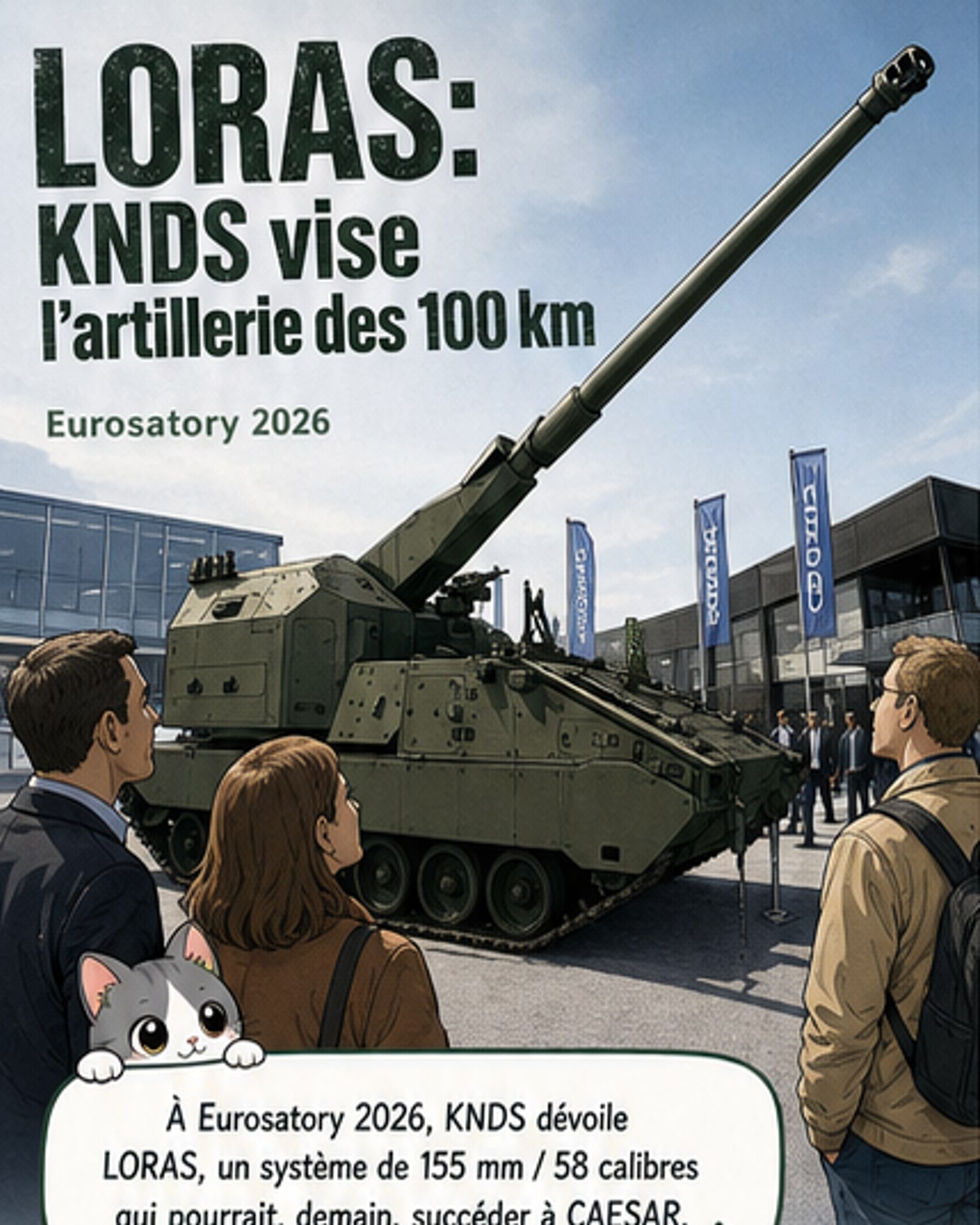 LORAS, le canon franco-allemand qui vise à 100 km