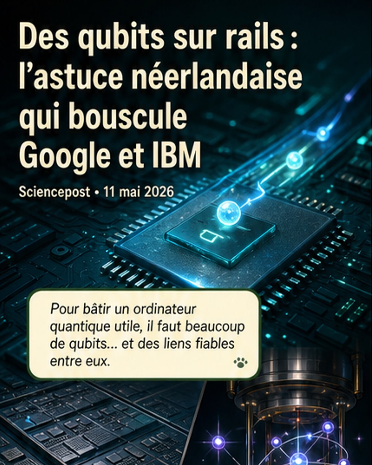 Un saut vers l'ordinateur quantique industriel
