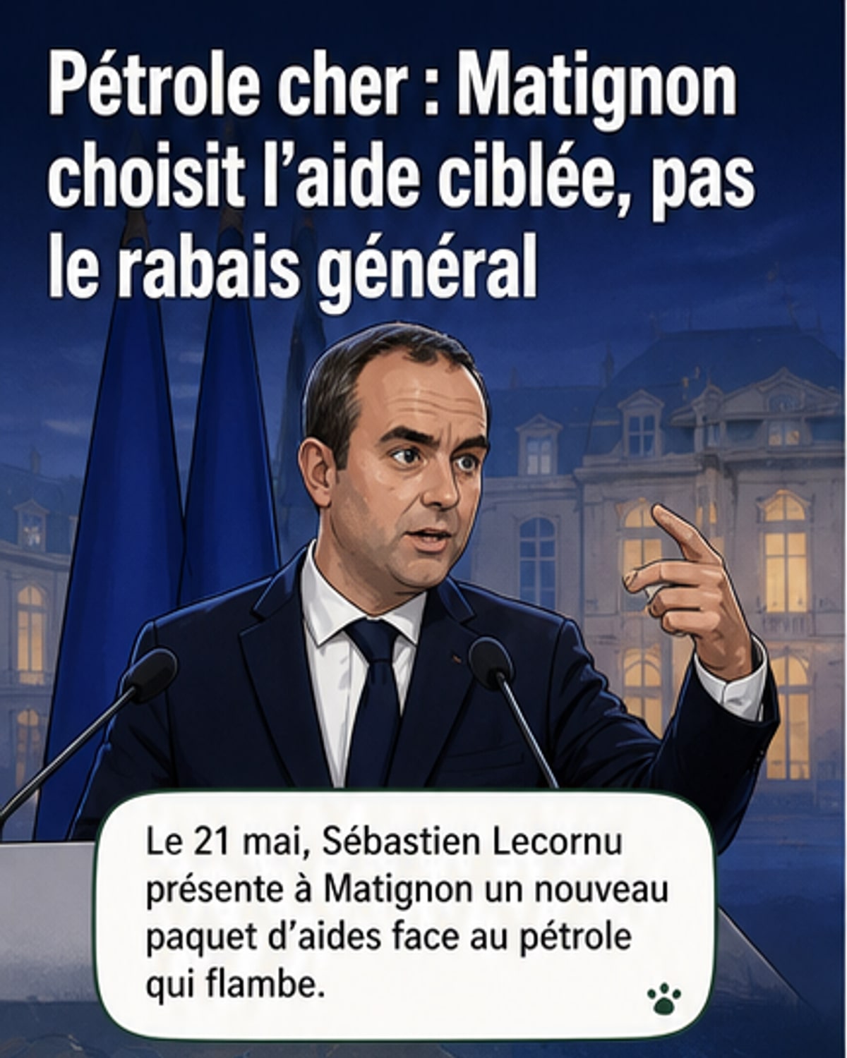 Le gouvernement français renforce son aide face à la crise énergétique