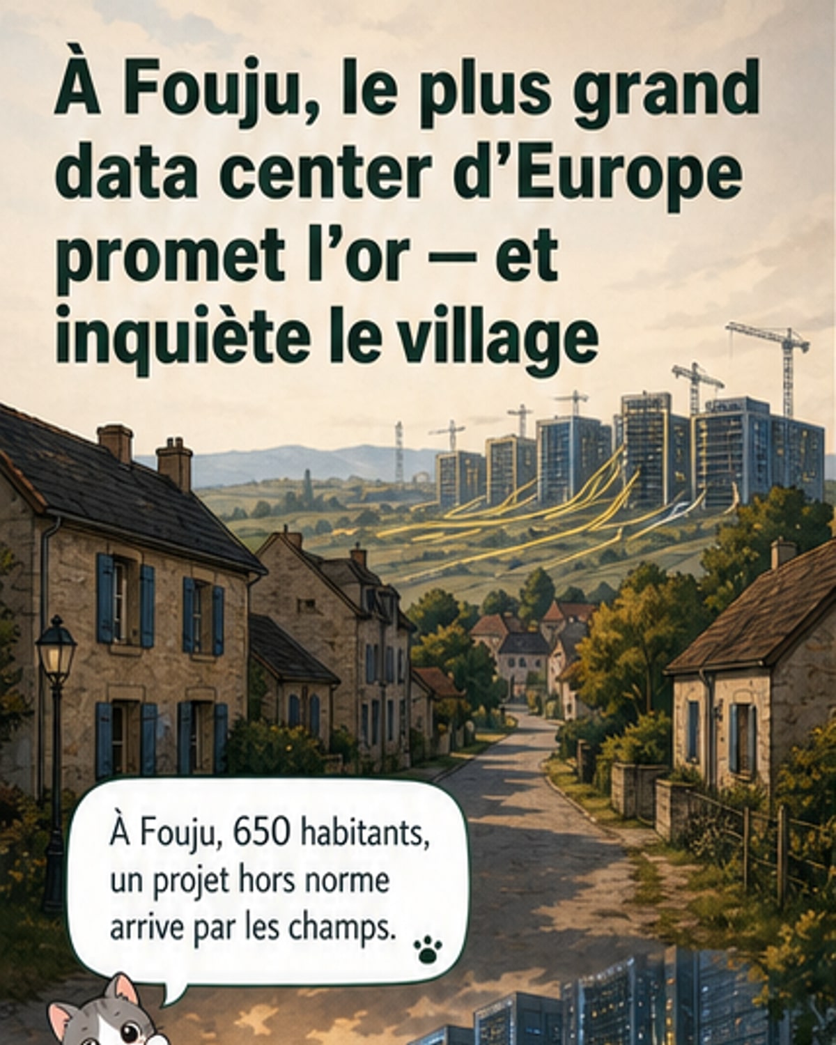 Un data center géant en Seine-et-Marne