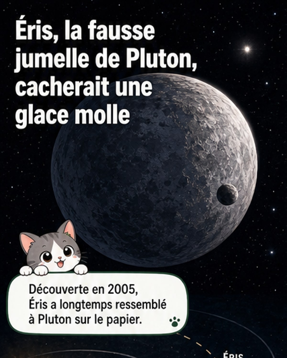 Éris, pas si jumelle que ça avec Pluton