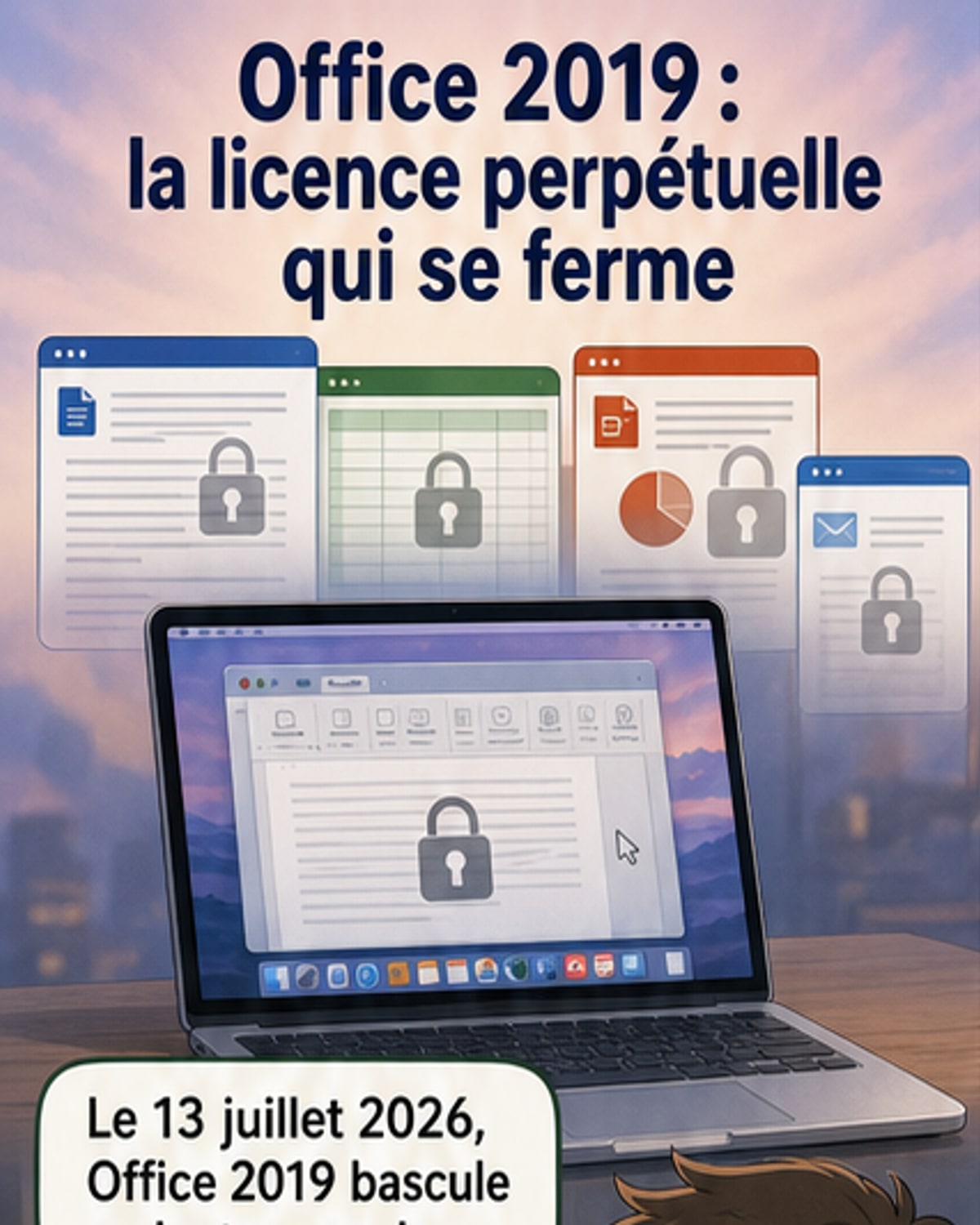 Office 2019 bascule en lecture seule