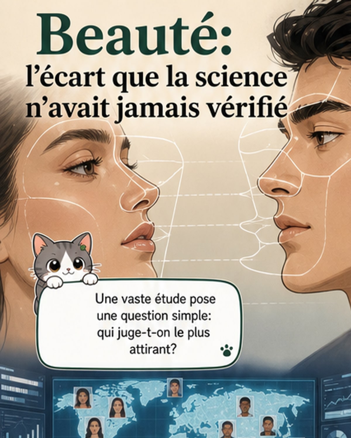 Les femmes jugées plus belles que les hommes