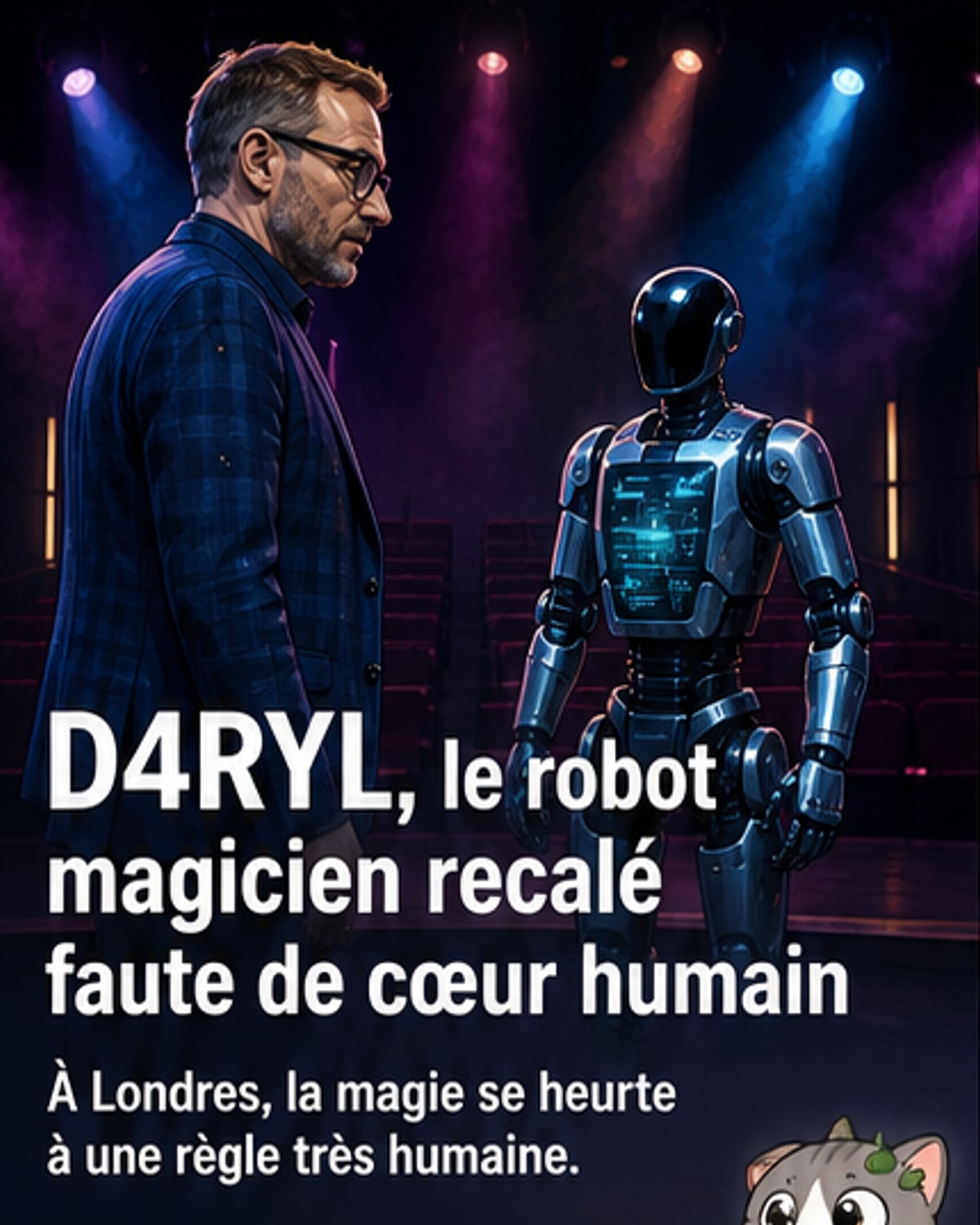 Un robot magicien refusé par l'association britannique
