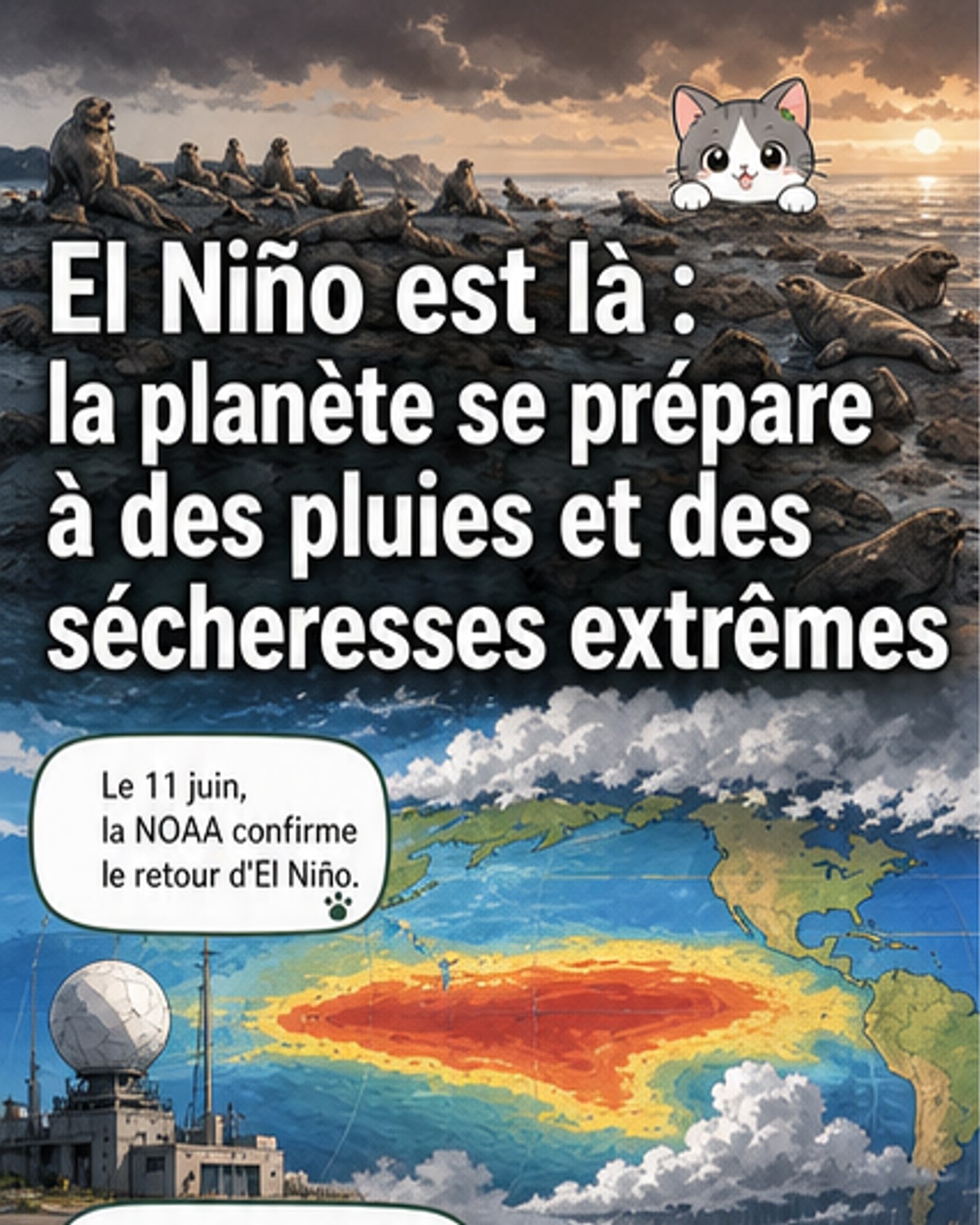 El Niño est de retour : quels impacts ?