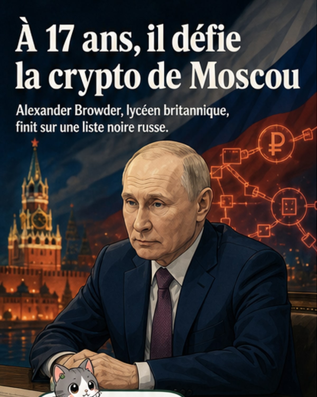 Un lycéen britannique sanctionné par Poutine