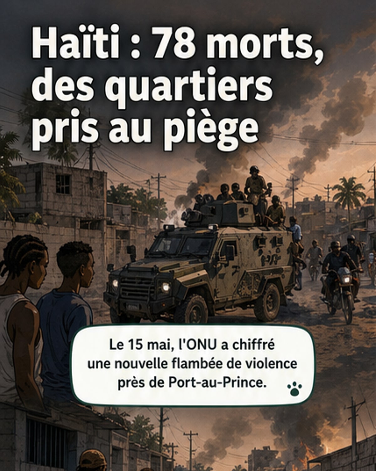 78 morts en 5 jours à Cité Soleil