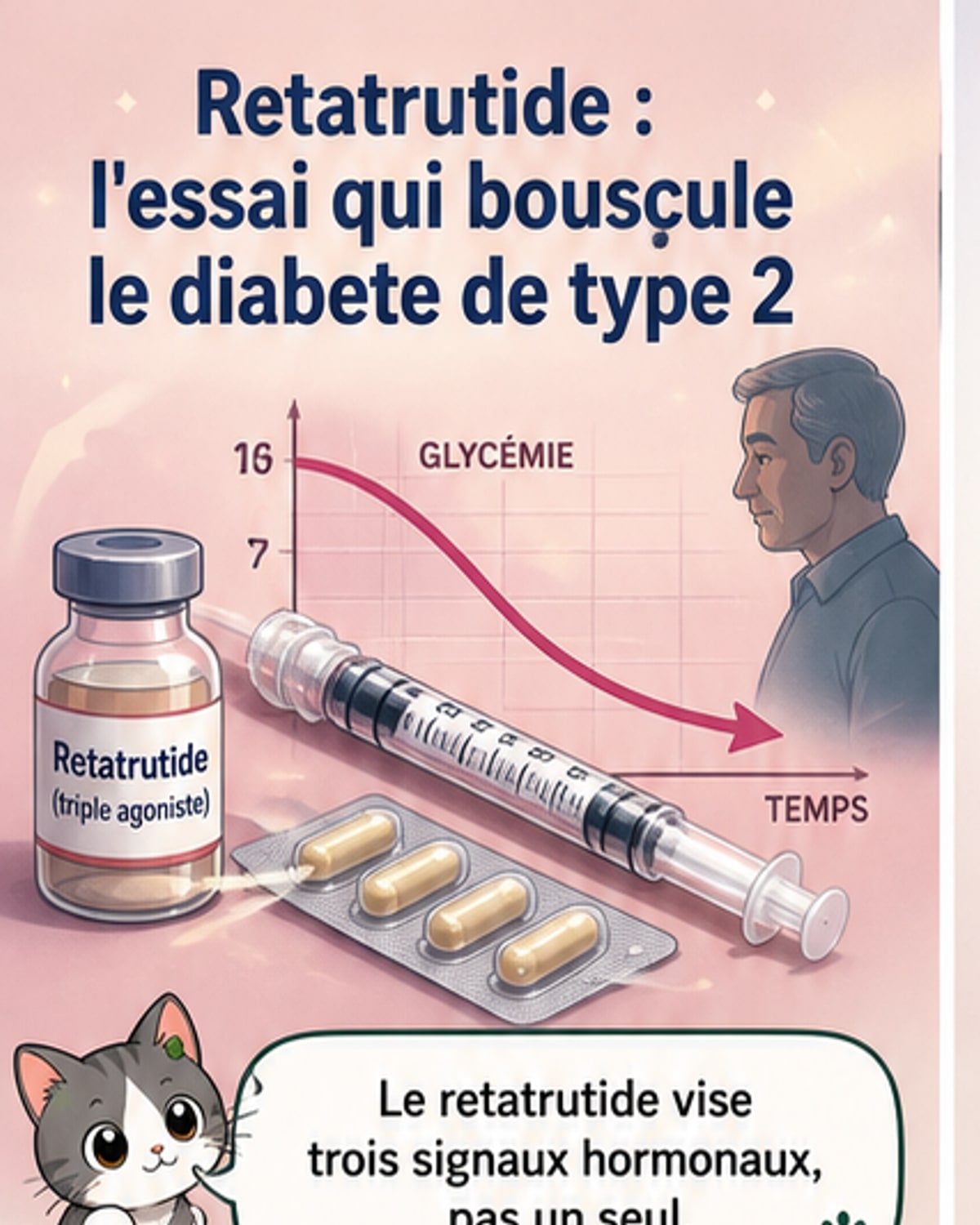 Un nouveau médicament redéfinit le traitement du diabète